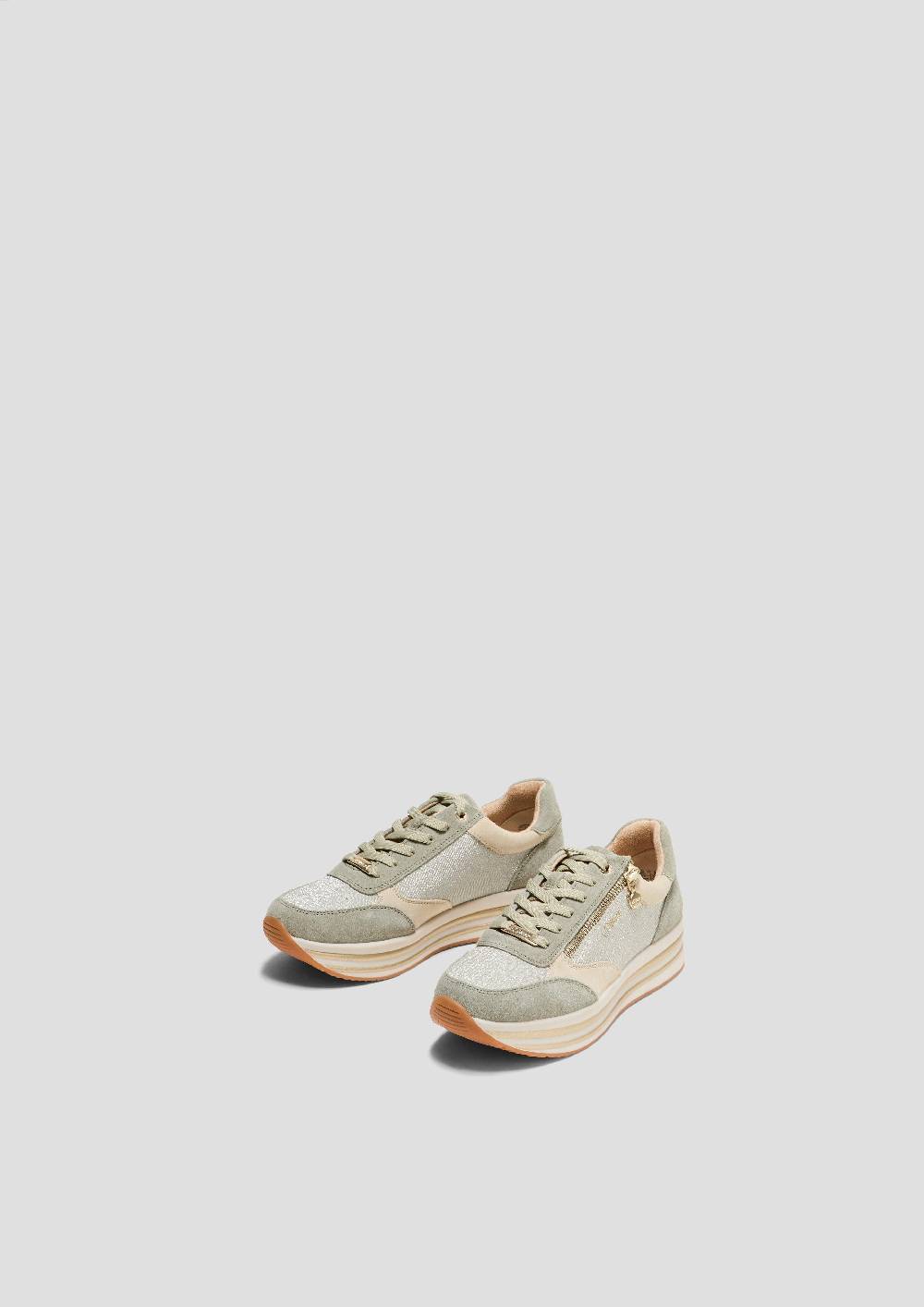 S.Oliver Sneaker Mit Plateau-Sohle