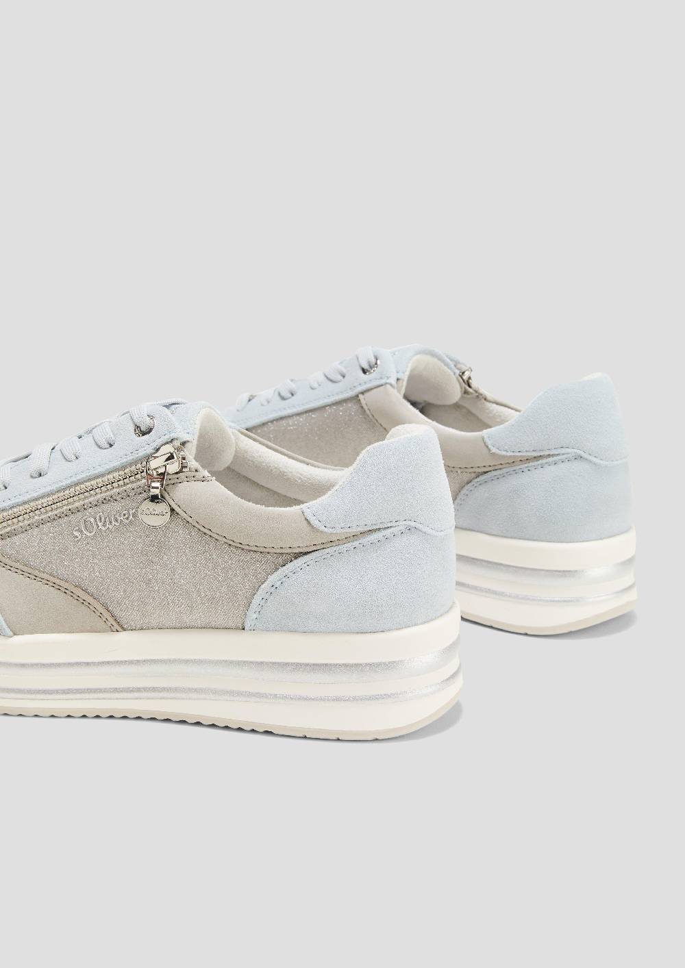 S.Oliver Sneaker Mit Plateau-Sohle