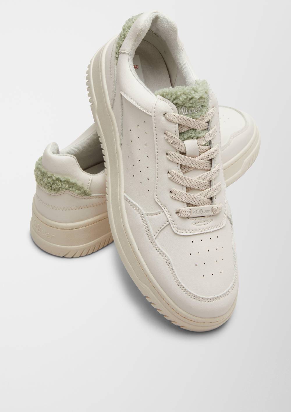 S.Oliver Sneaker Mit Plüsch-Detail