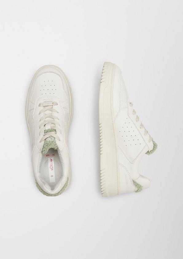 s.Oliver Sneaker mit Plüsch-Detail
