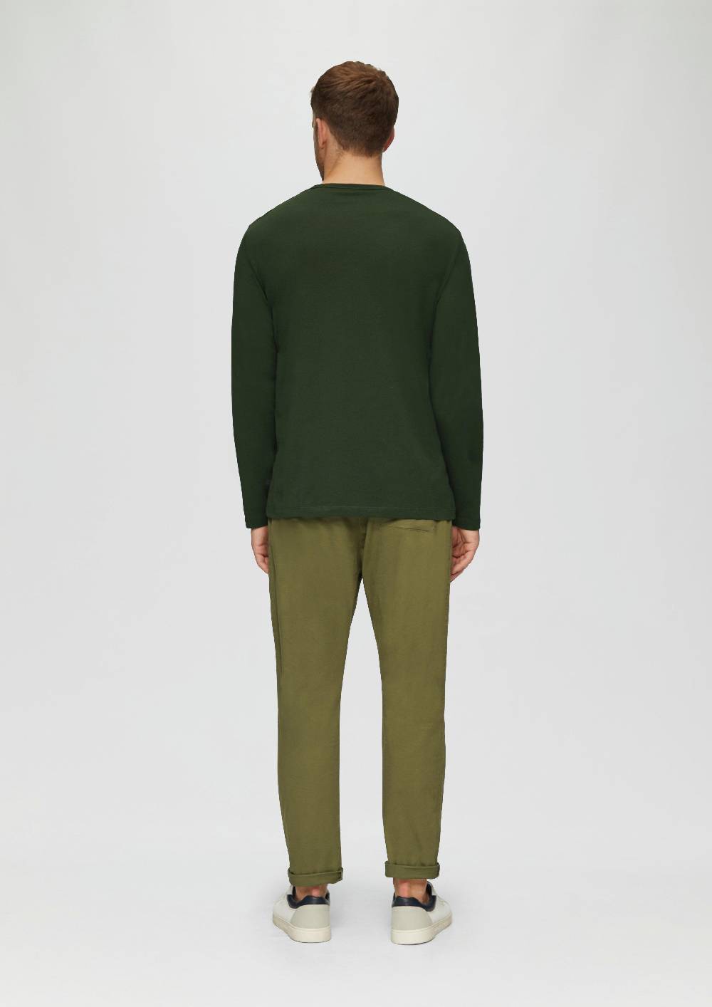 S.Oliver Softes Langarmshirt Aus Baumwolljersey