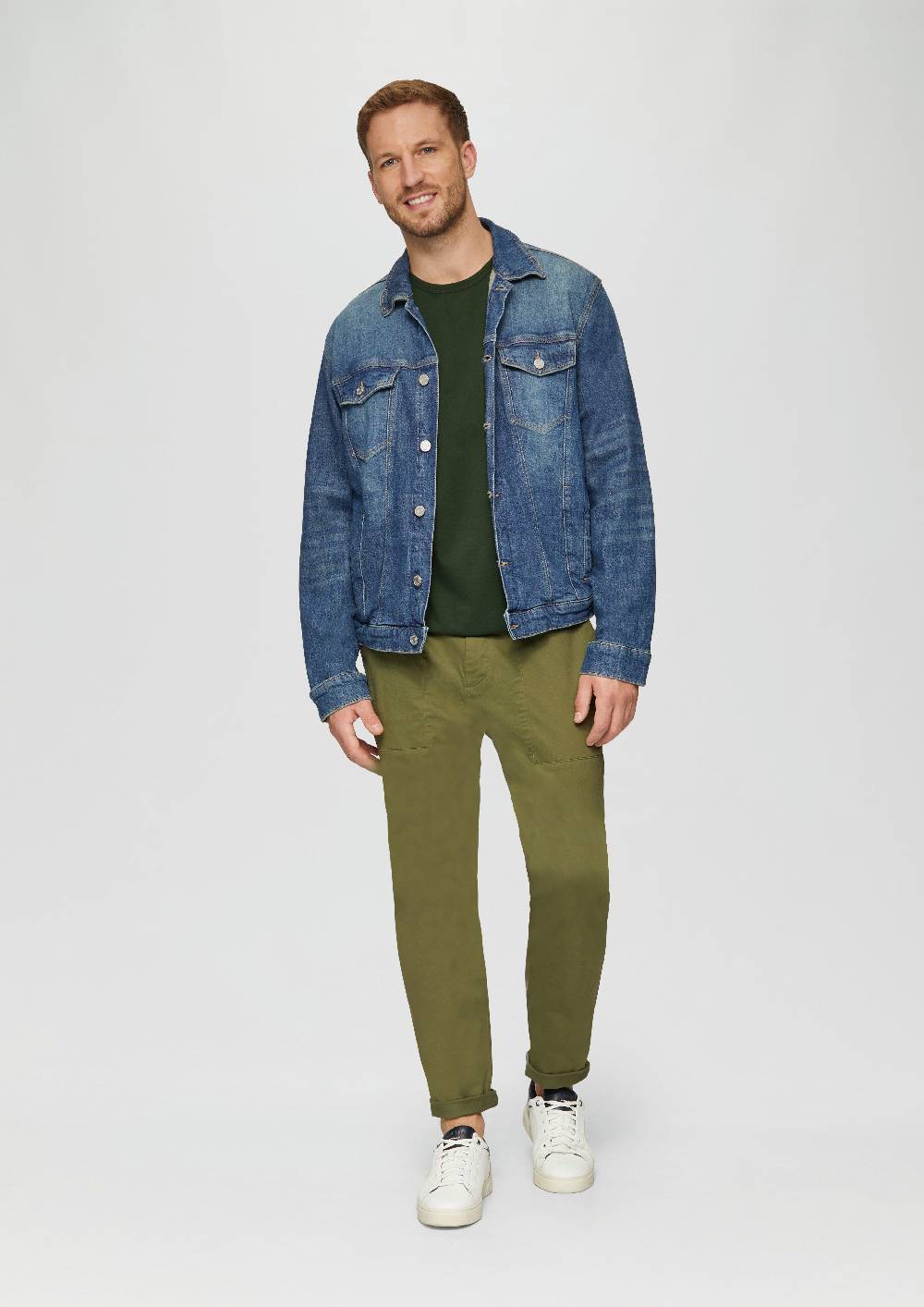 S.Oliver Softes Langarmshirt Aus Baumwolljersey