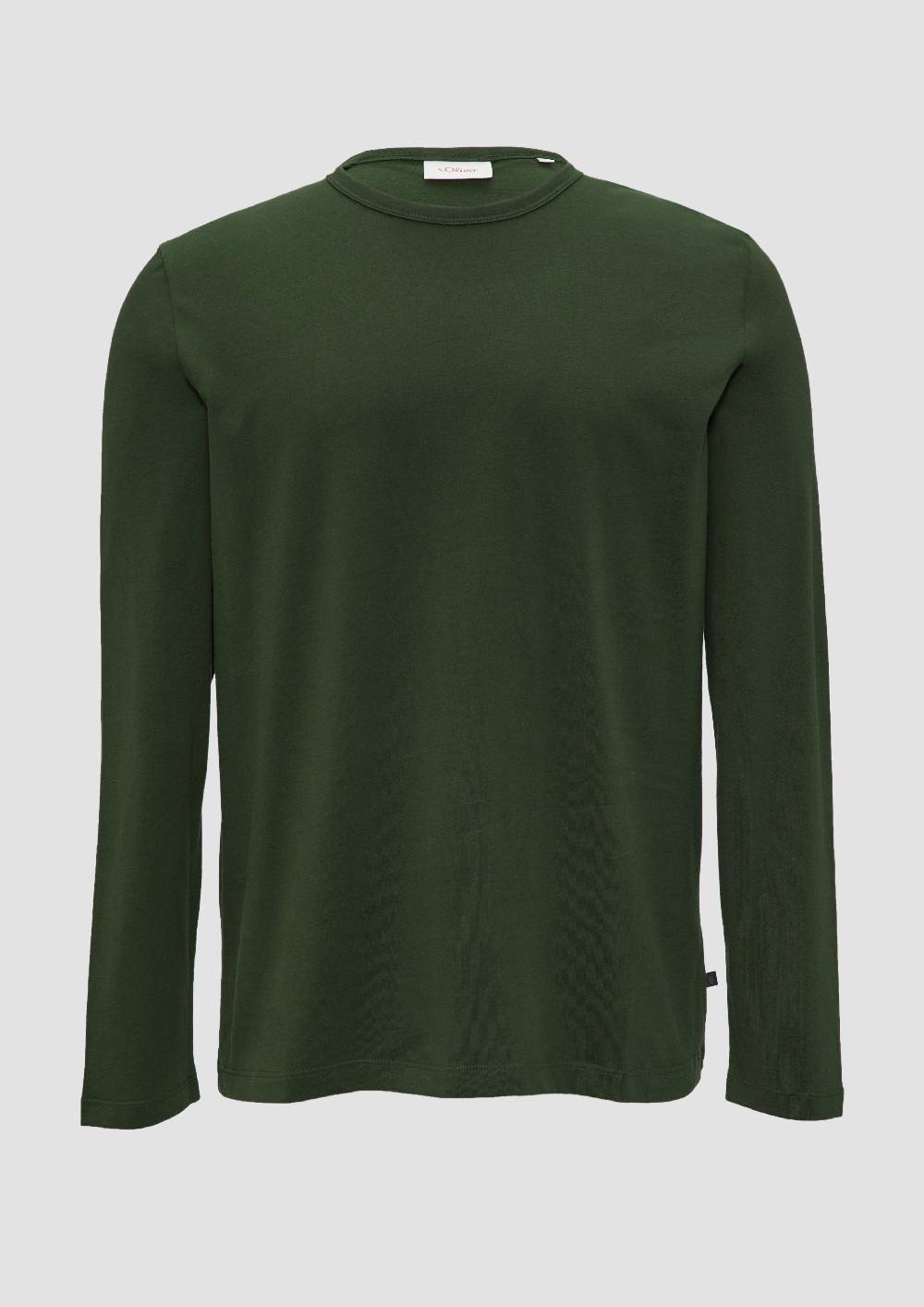 S.Oliver Softes Langarmshirt Aus Baumwolljersey