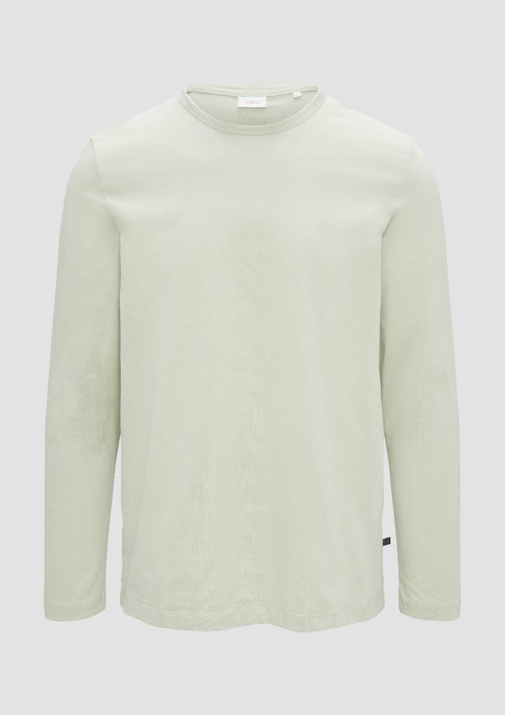 S.Oliver Softes Langarmshirt Aus Baumwolljersey