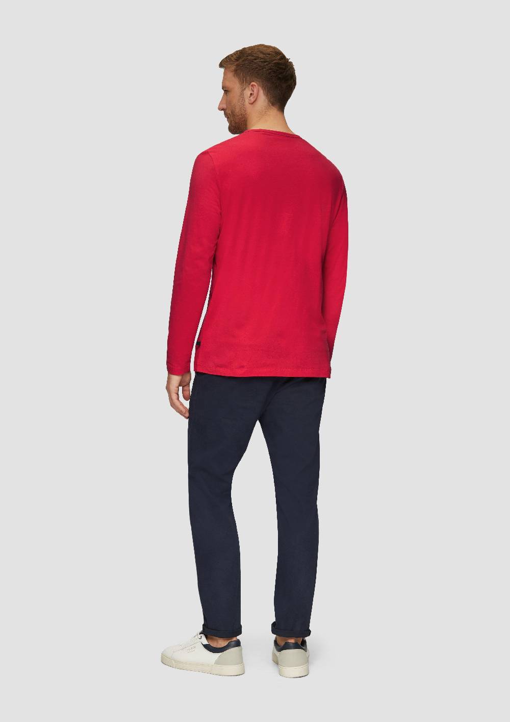 S.Oliver Softes Langarmshirt Aus Baumwolljersey