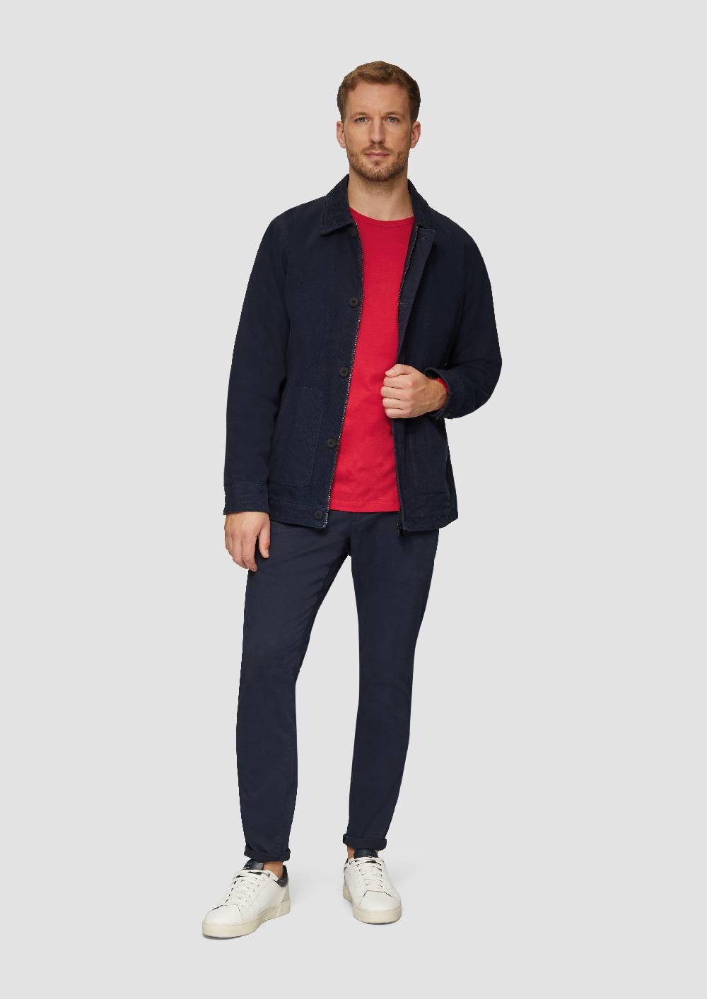 S.Oliver Softes Langarmshirt Aus Baumwolljersey