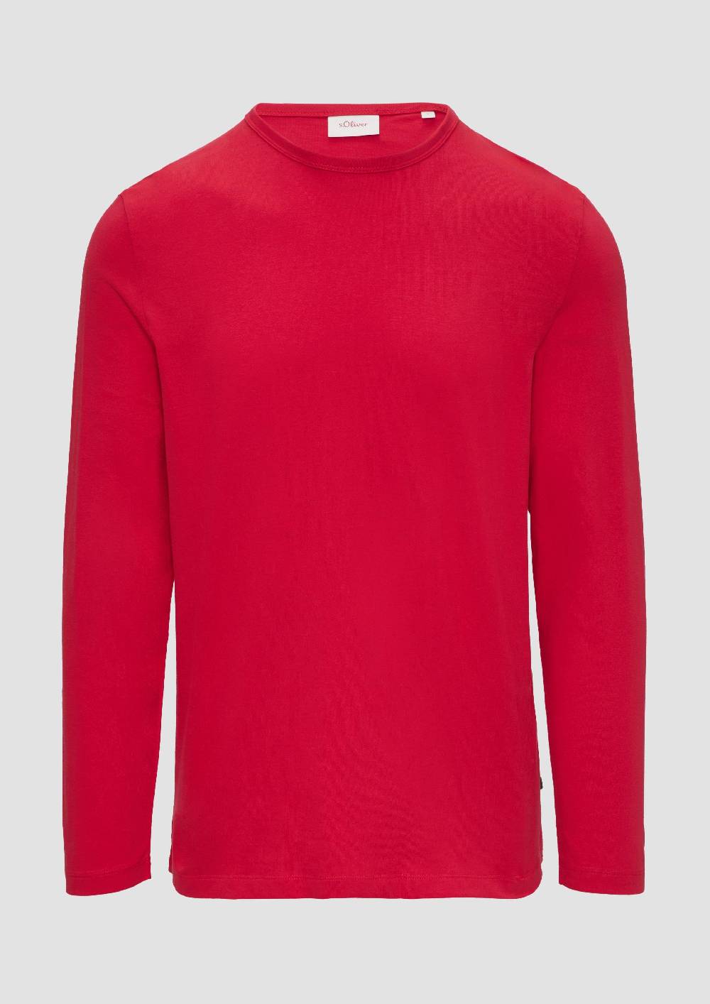 S.Oliver Softes Langarmshirt Aus Baumwolljersey