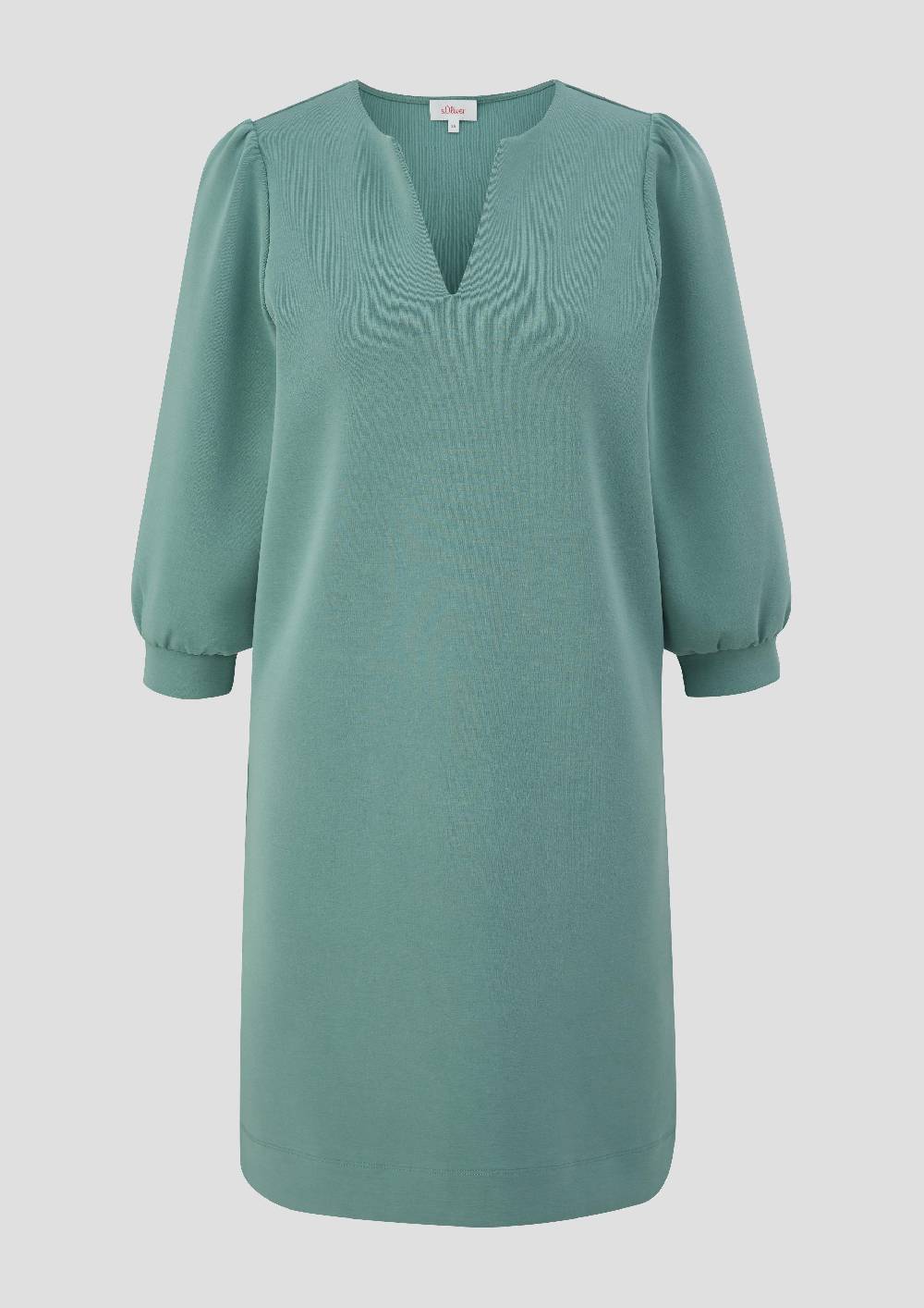 S.Oliver Softshell-Kleid Mit V-Ausschnitt