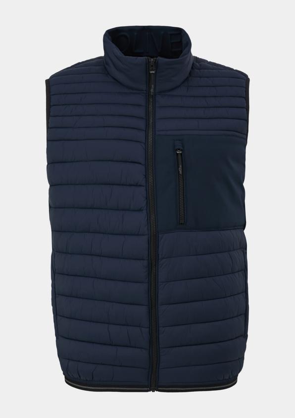 s.Oliver Softshellweste im Fabricmix