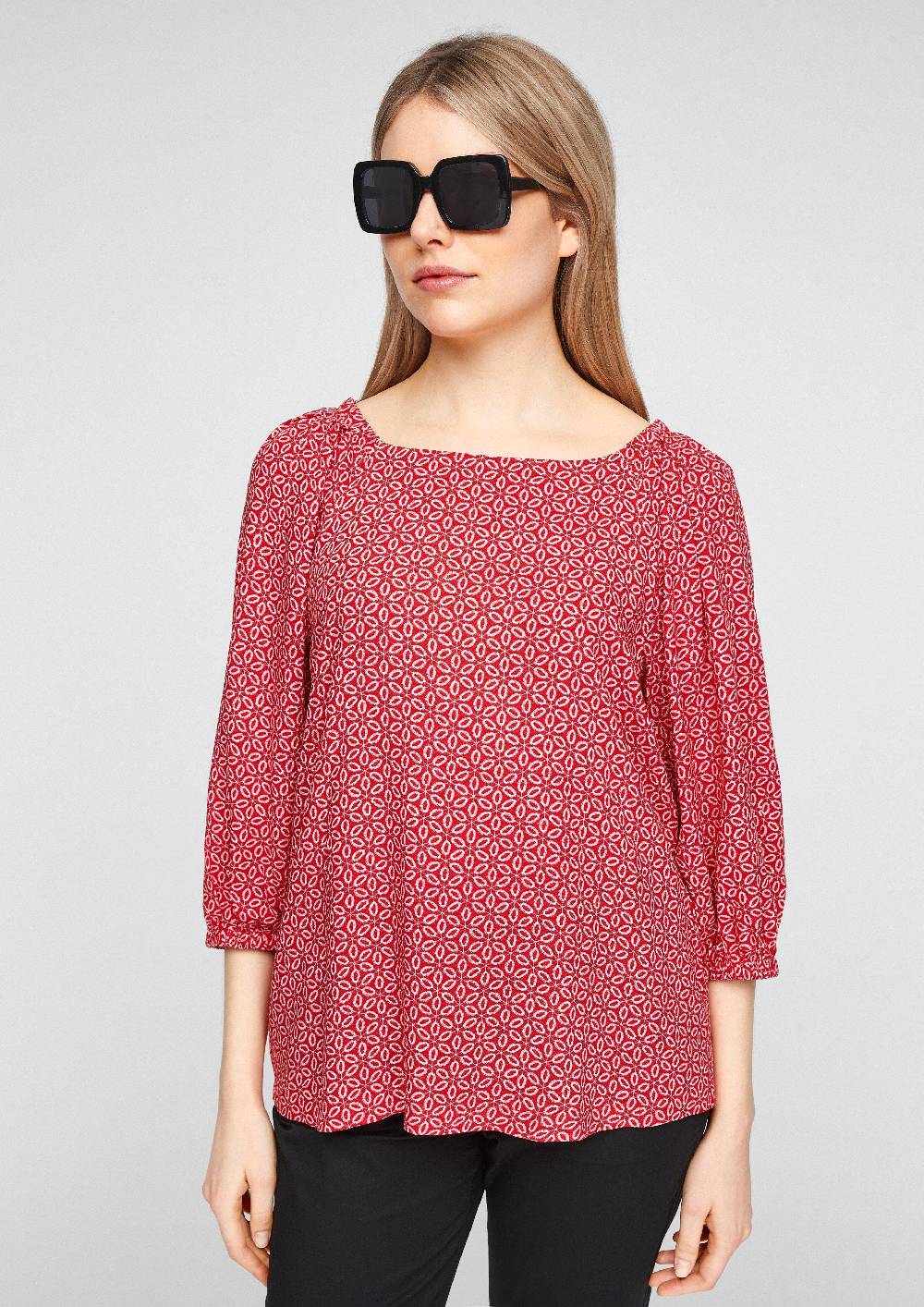 S.Oliver Sonnenbrille Mit Eckigen Gläsern