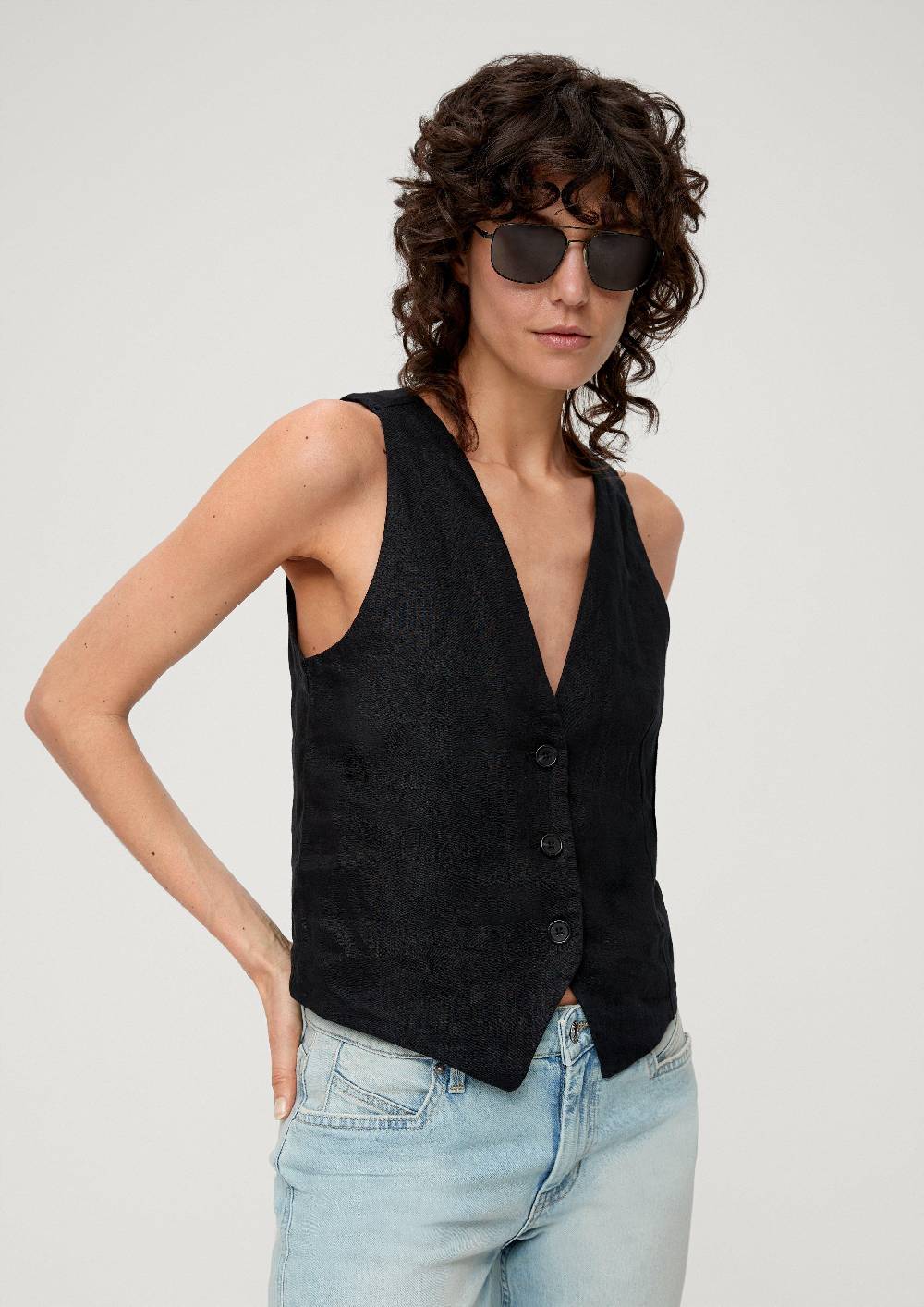 S.Oliver Sonnenbrille Mit Edelstahl-Fassung