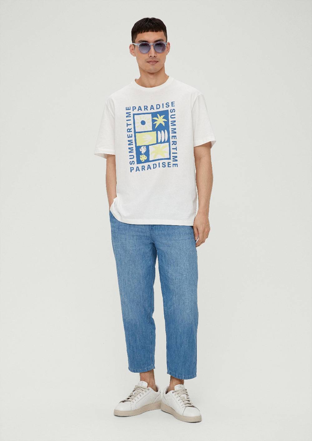 S.Oliver Sonnenbrille Mit Transparenter Fassung