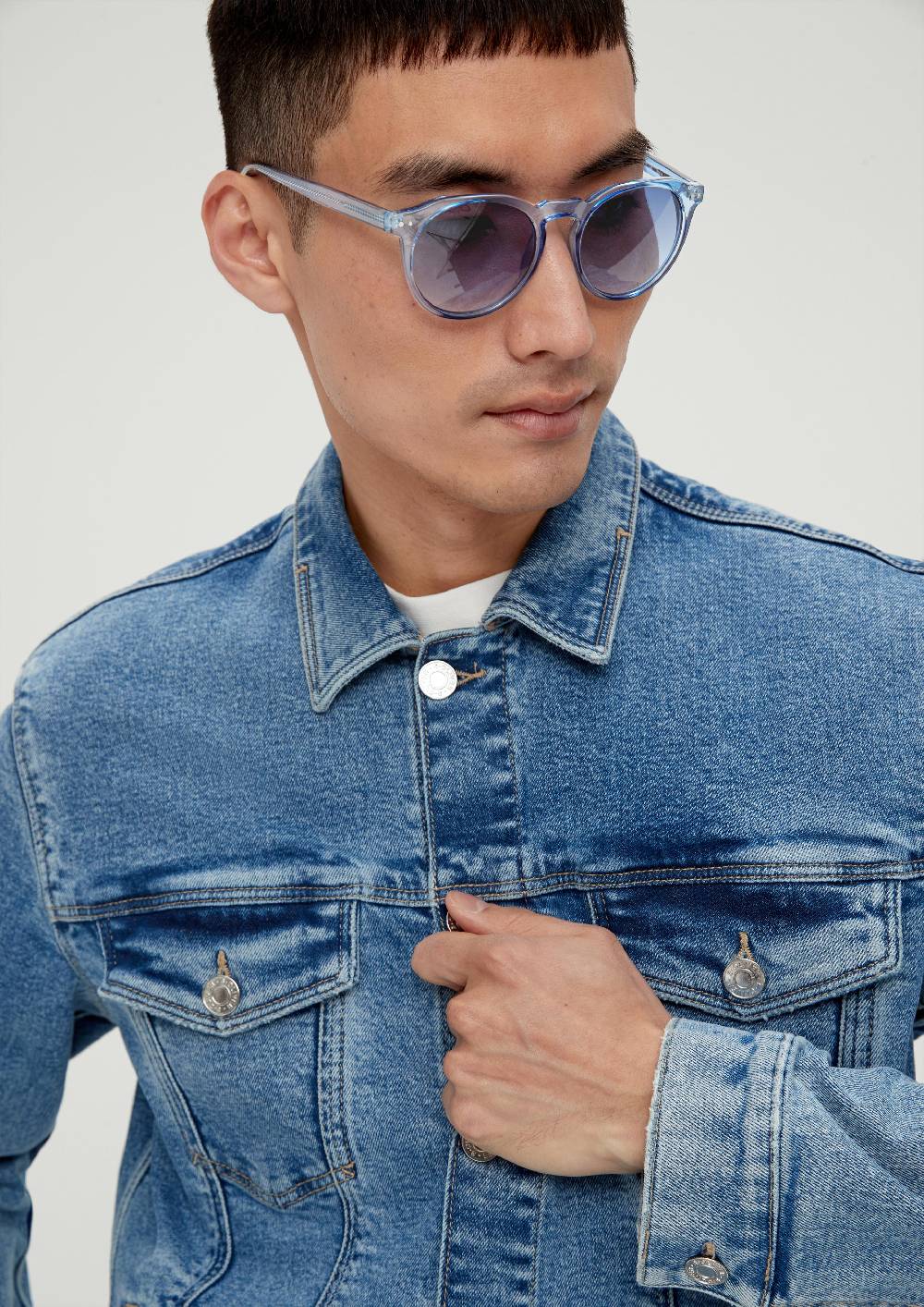 S.Oliver Sonnenbrille Mit Transparenter Fassung