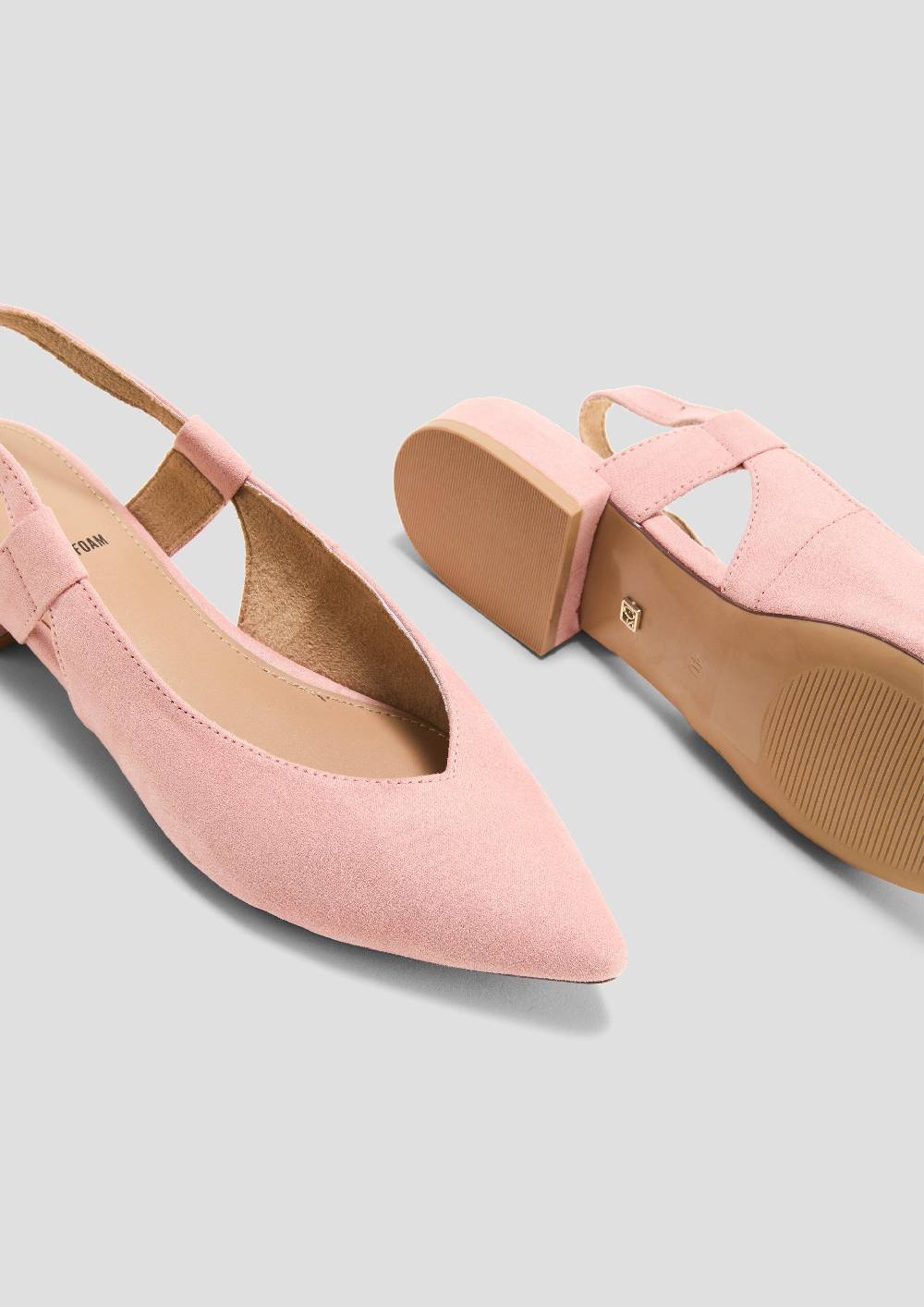 S.Oliver Spitz Zulaufende Sling-Pantoletten