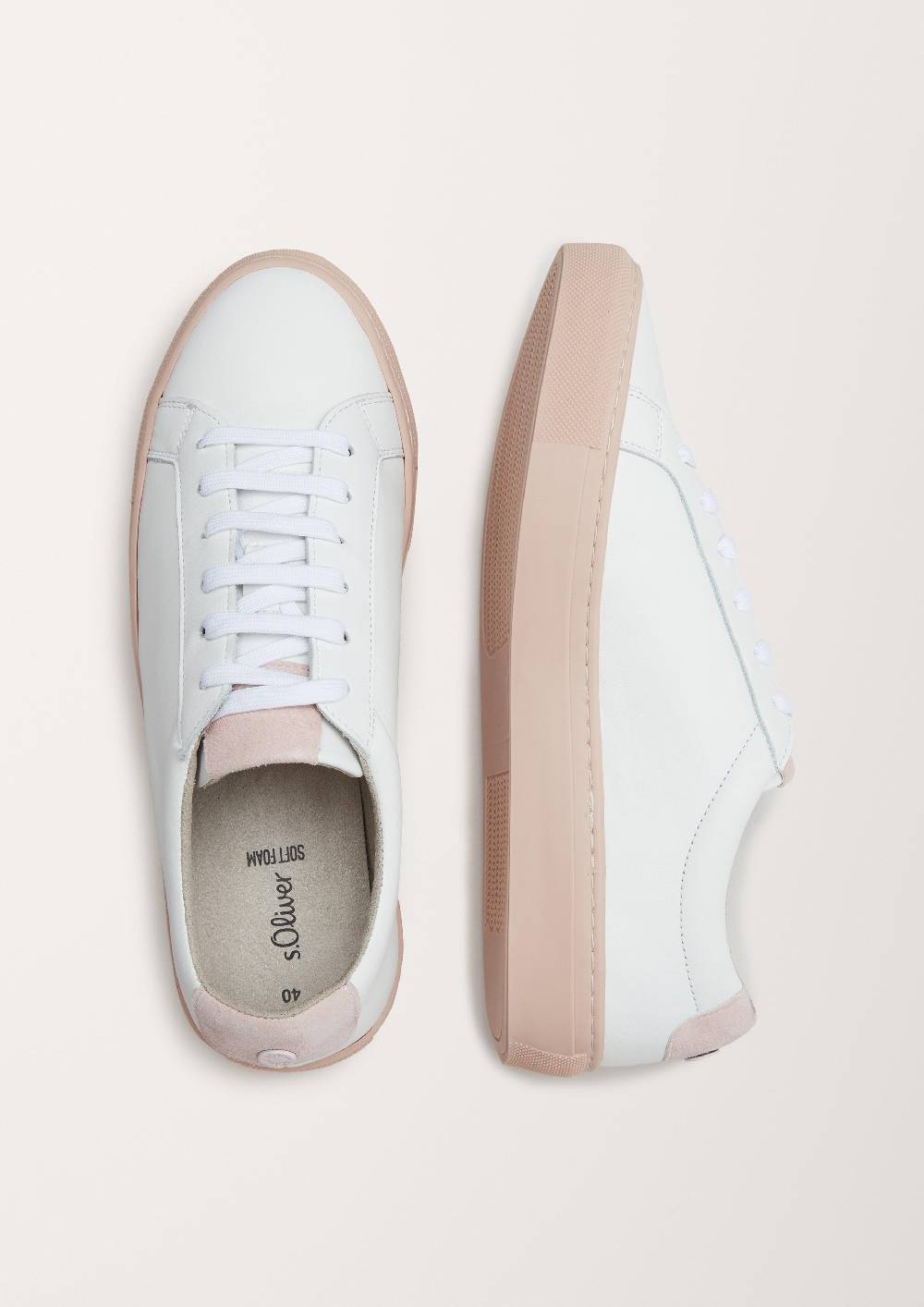 S.Oliver Sportive Ledersneaker