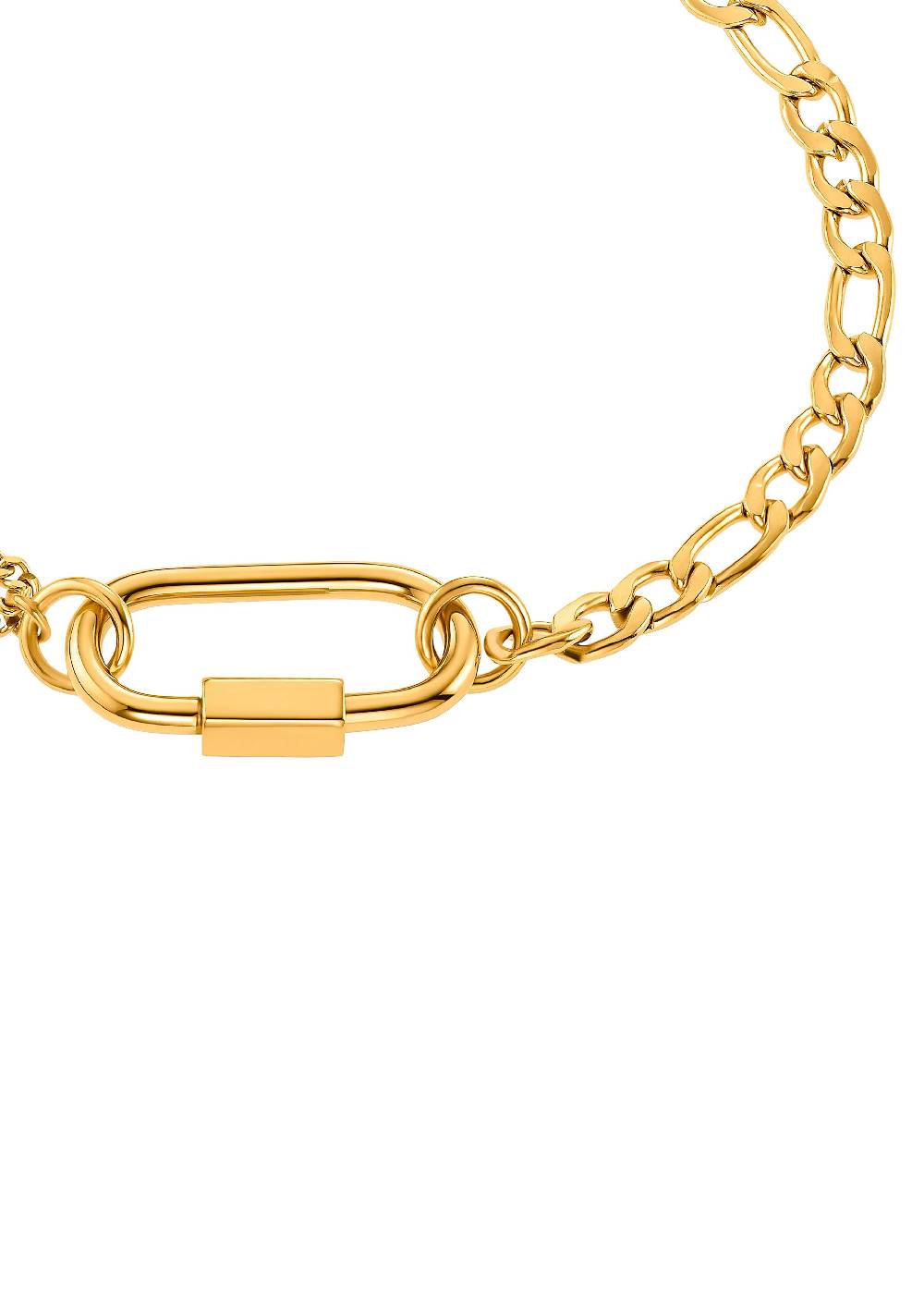 S.Oliver Statement-Armband IP Gold Beschichtet