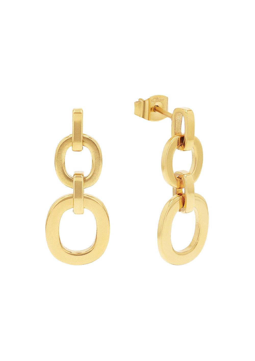 S.Oliver Statement-Ohrstecker Aus Edelstahl