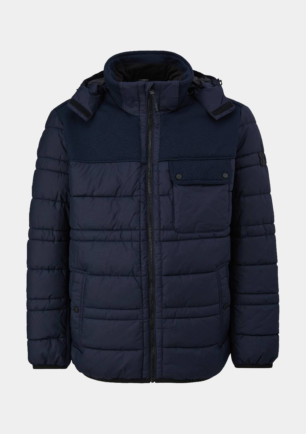 S.Oliver Steppjacke Im Fabricmix