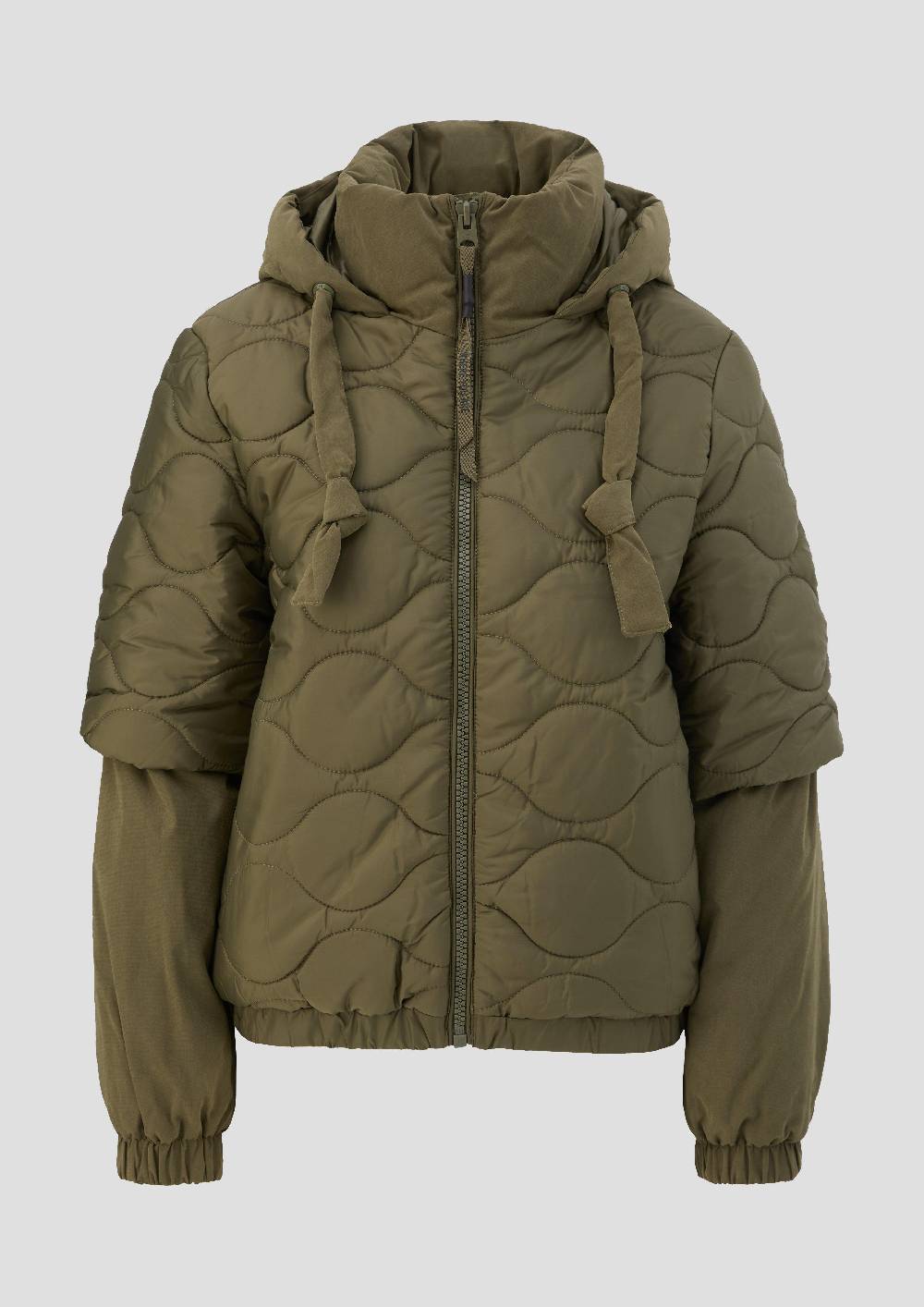 S.Oliver Steppjacke Im Layering-Look