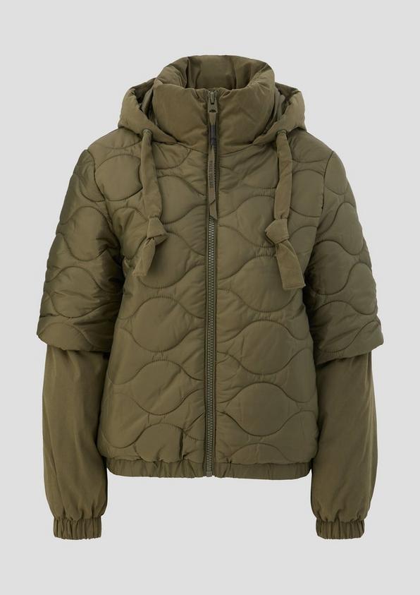 S.Oliver Steppjacke Im Layering-Look