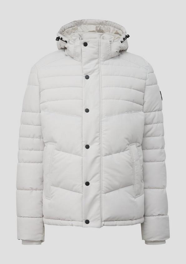 s.Oliver Steppjacke mit abnehmbarer Kapuze