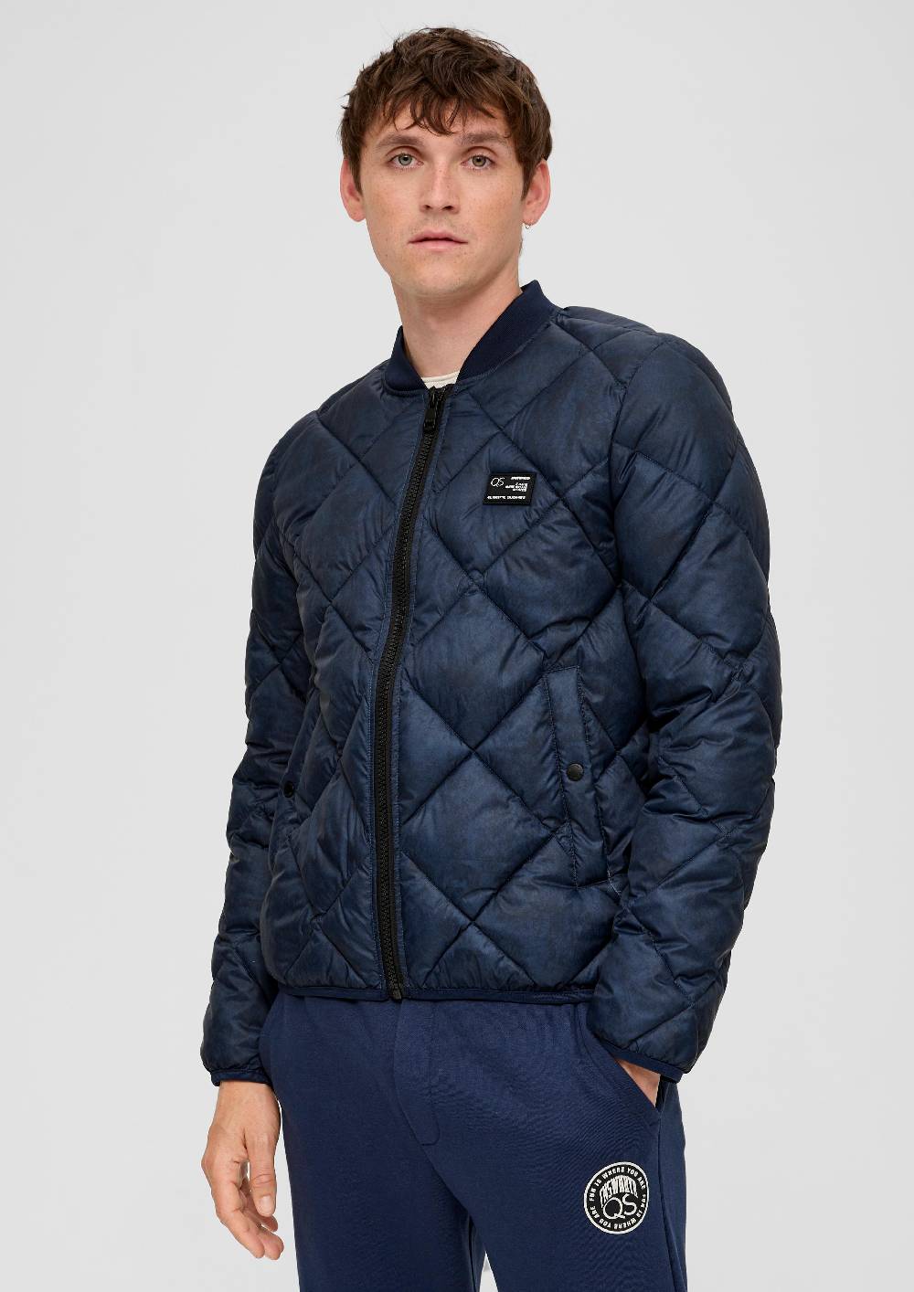 S.Oliver Steppjacke Mit Allover-Print