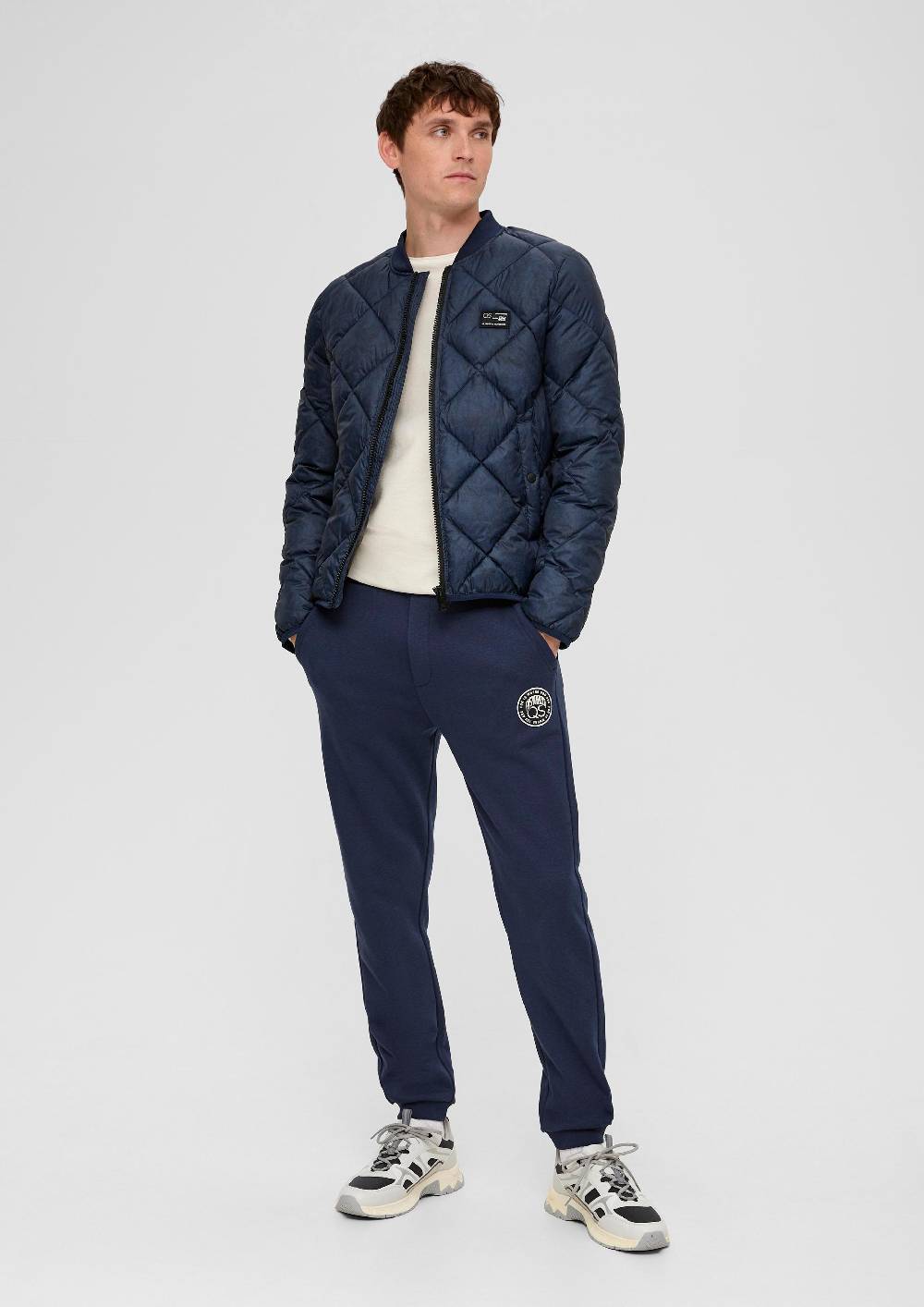 S.Oliver Steppjacke Mit Allover-Print