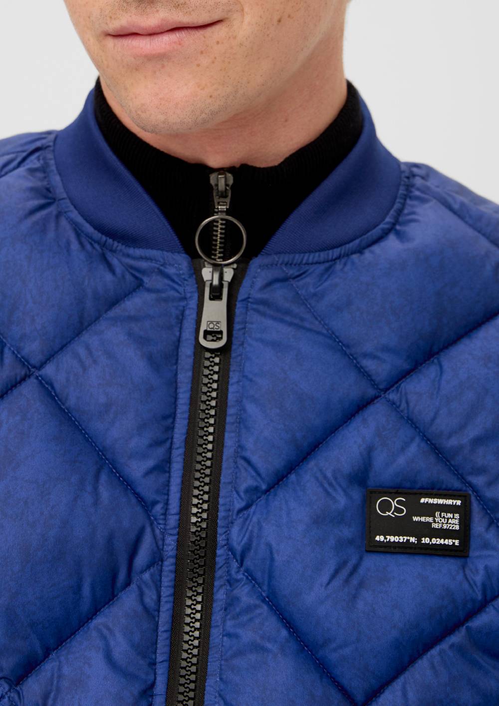 S.Oliver Steppjacke Mit Allover-Print