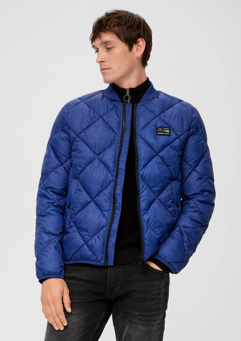 S.Oliver Steppjacke Mit Allover-Print
