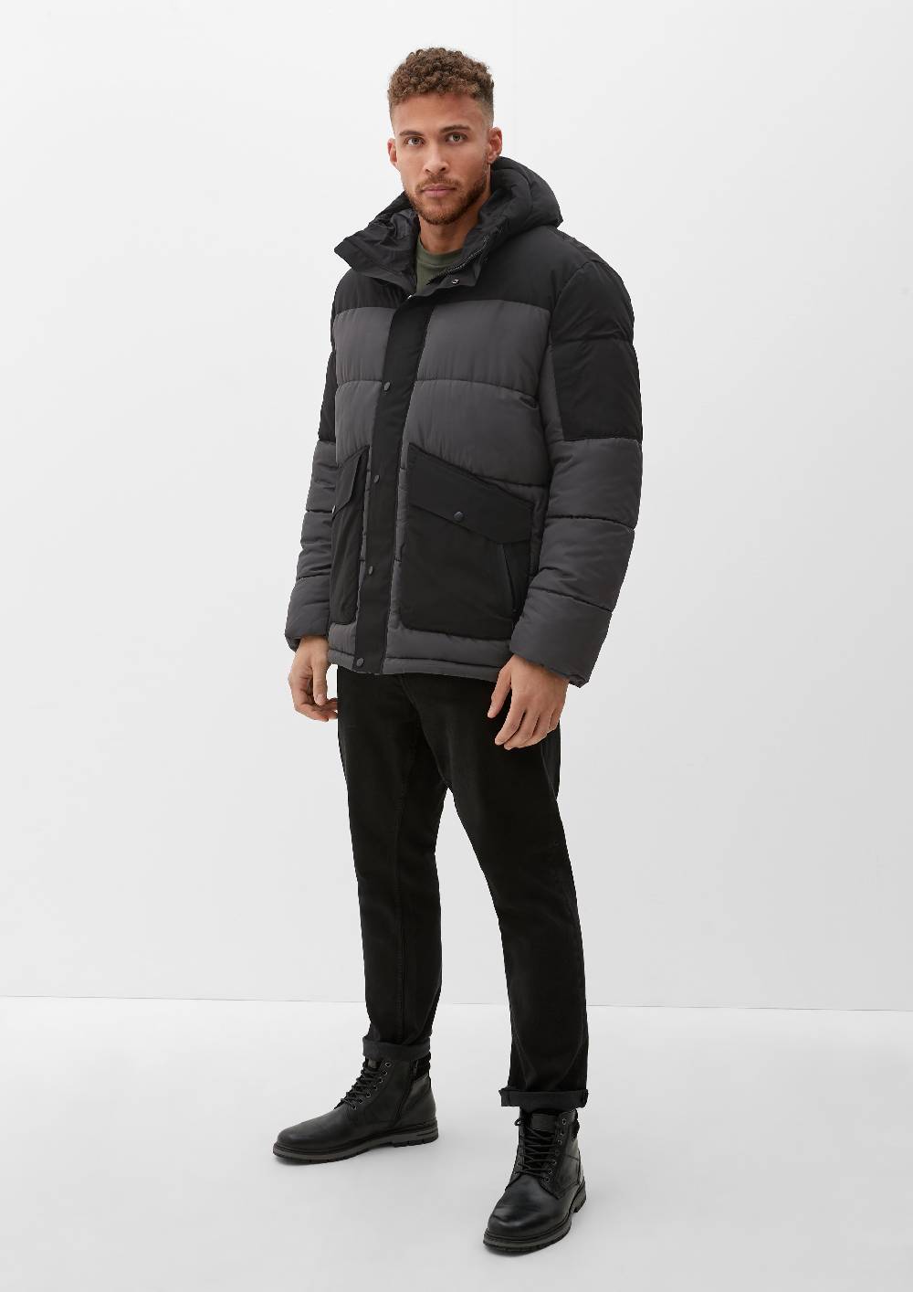 S.Oliver Steppjacke Mit Kapuze