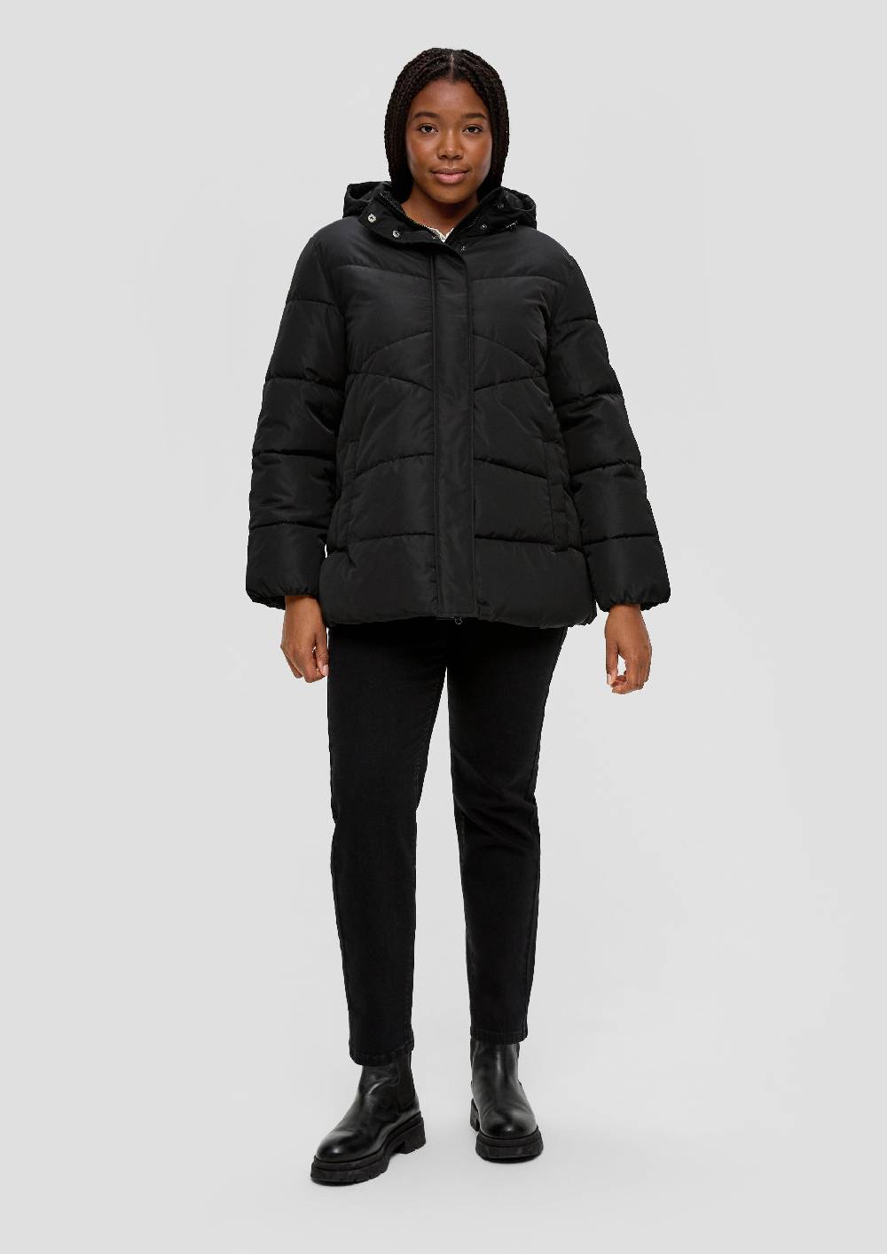 S.Oliver Steppjacke Mit Kapuze