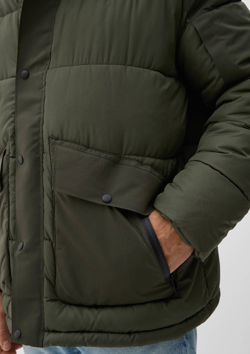 S.Oliver Steppjacke Mit Kapuze