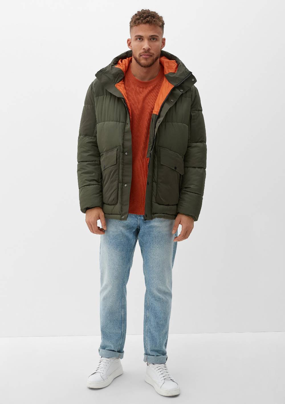 S.Oliver Steppjacke Mit Kapuze