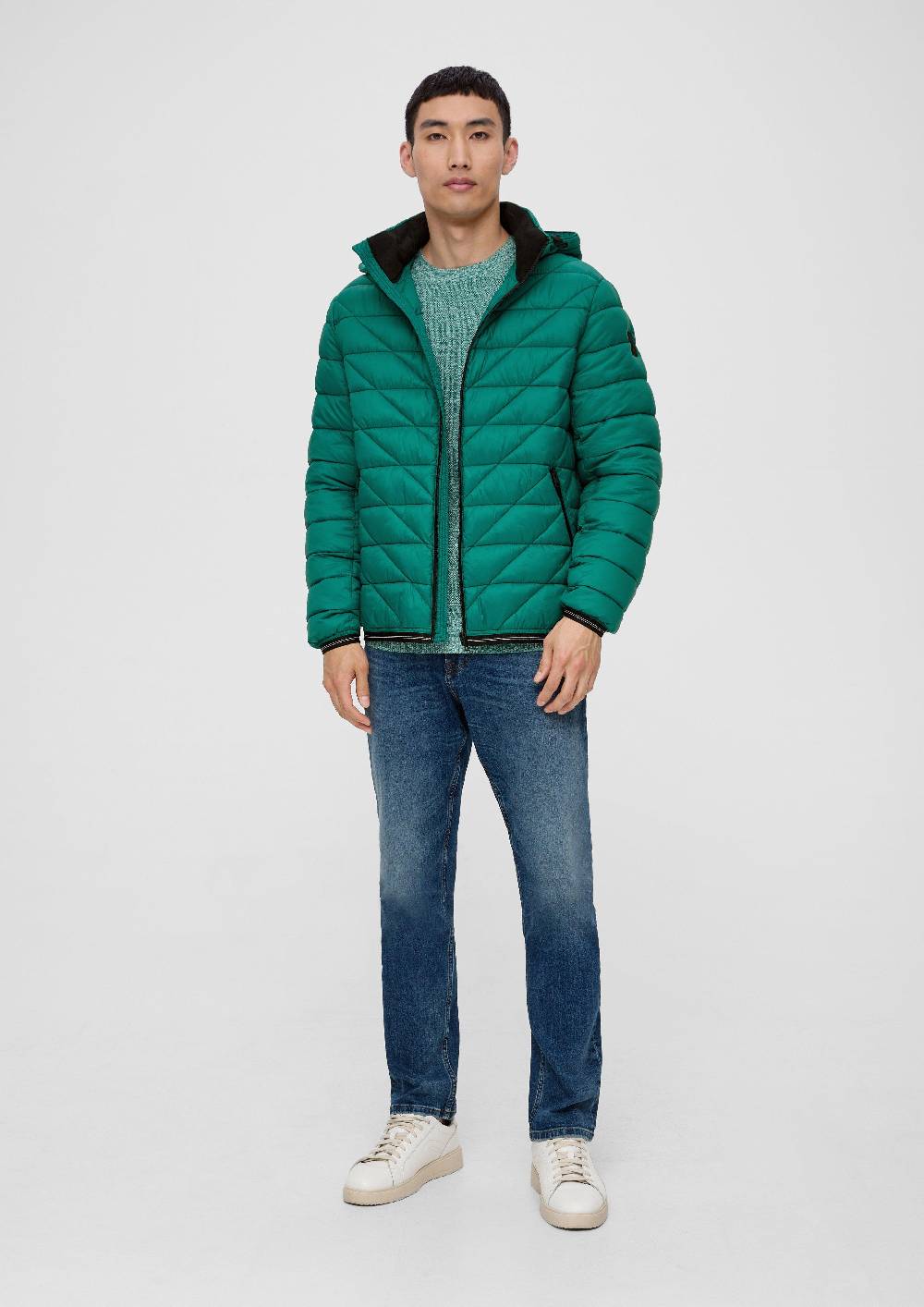 S.Oliver Steppjacke Mit Kontrast-Details