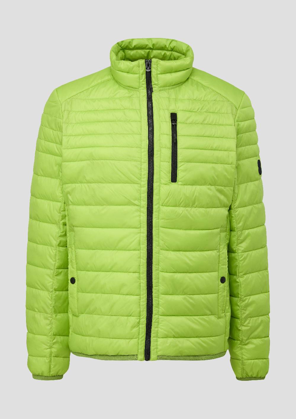 S.Oliver Steppjacke Mit Label-Patch