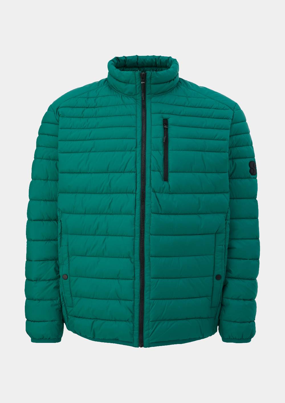 S.Oliver Steppjacke Mit Label-Patch