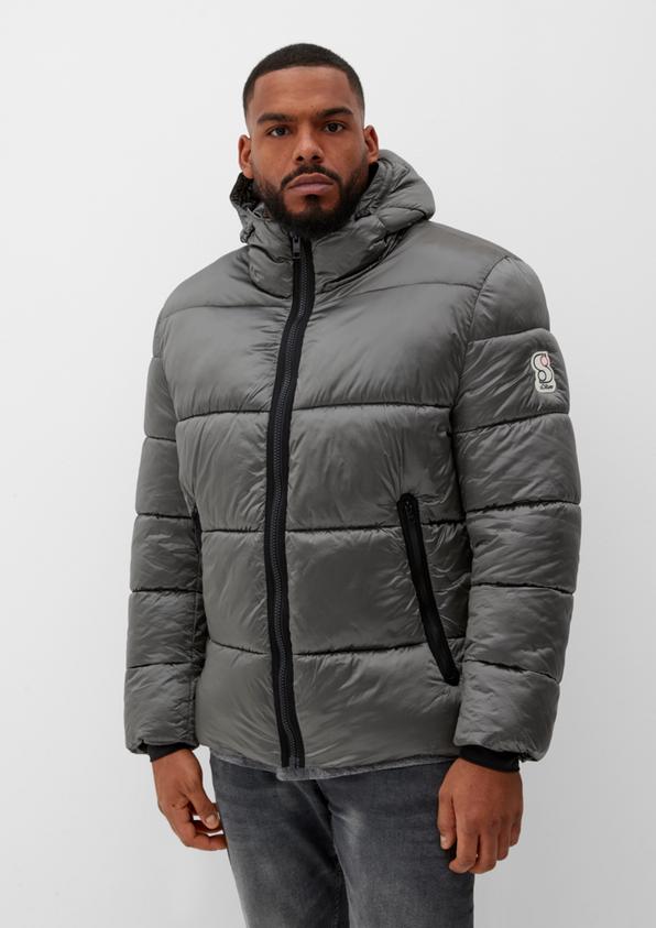 s.Oliver Steppjacke mit Logo-Applikation