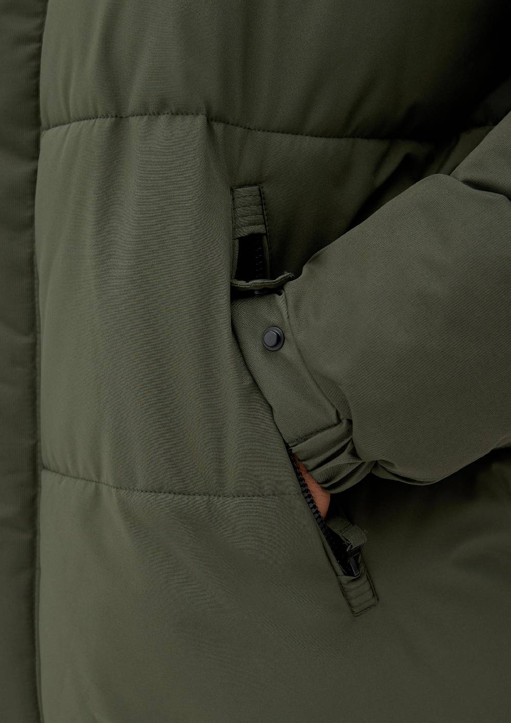 S.Oliver Steppjacke Mit Logo-Detail