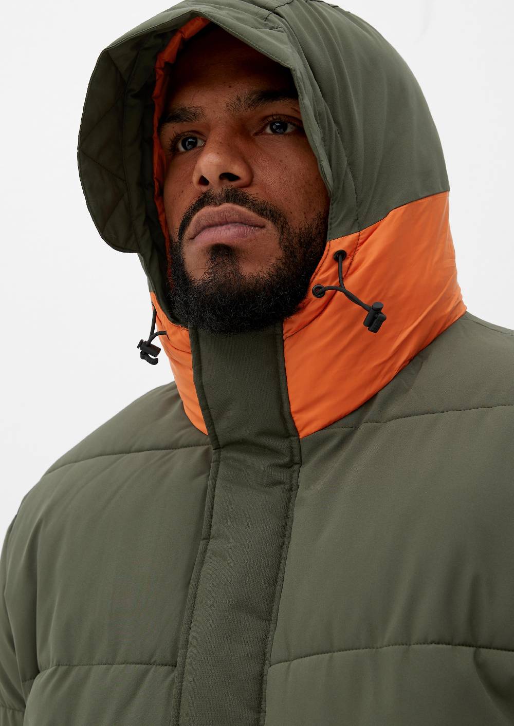 S.Oliver Steppjacke Mit Logo-Detail