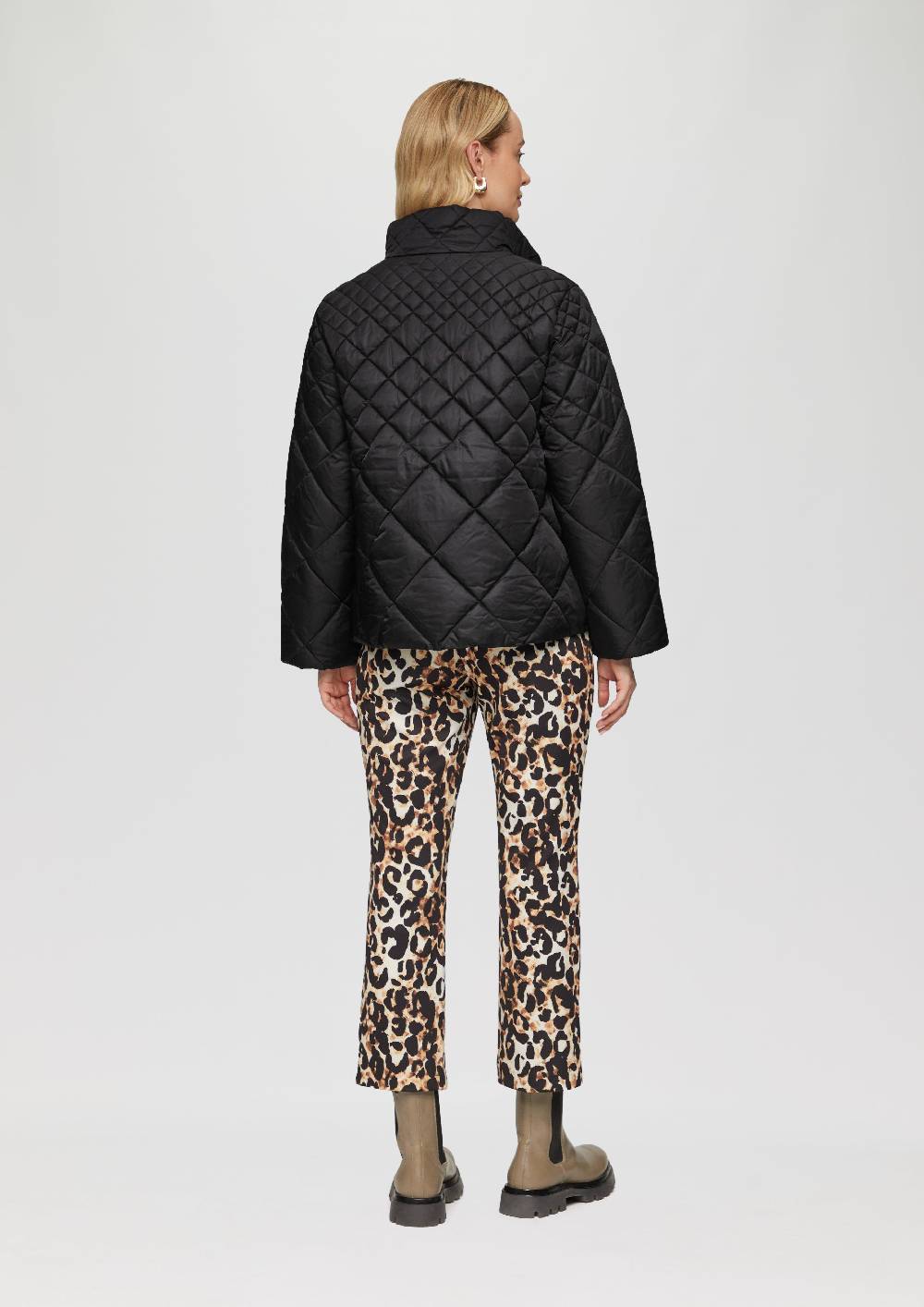 S.Oliver Steppjacke Mit Stehkragen