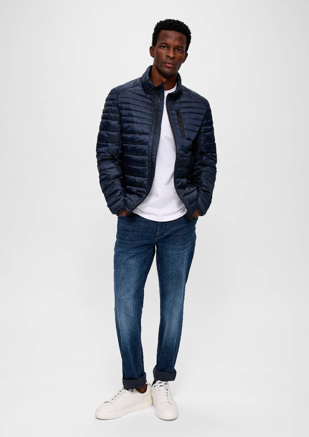 S.Oliver Steppjacke Mit Stehkragen