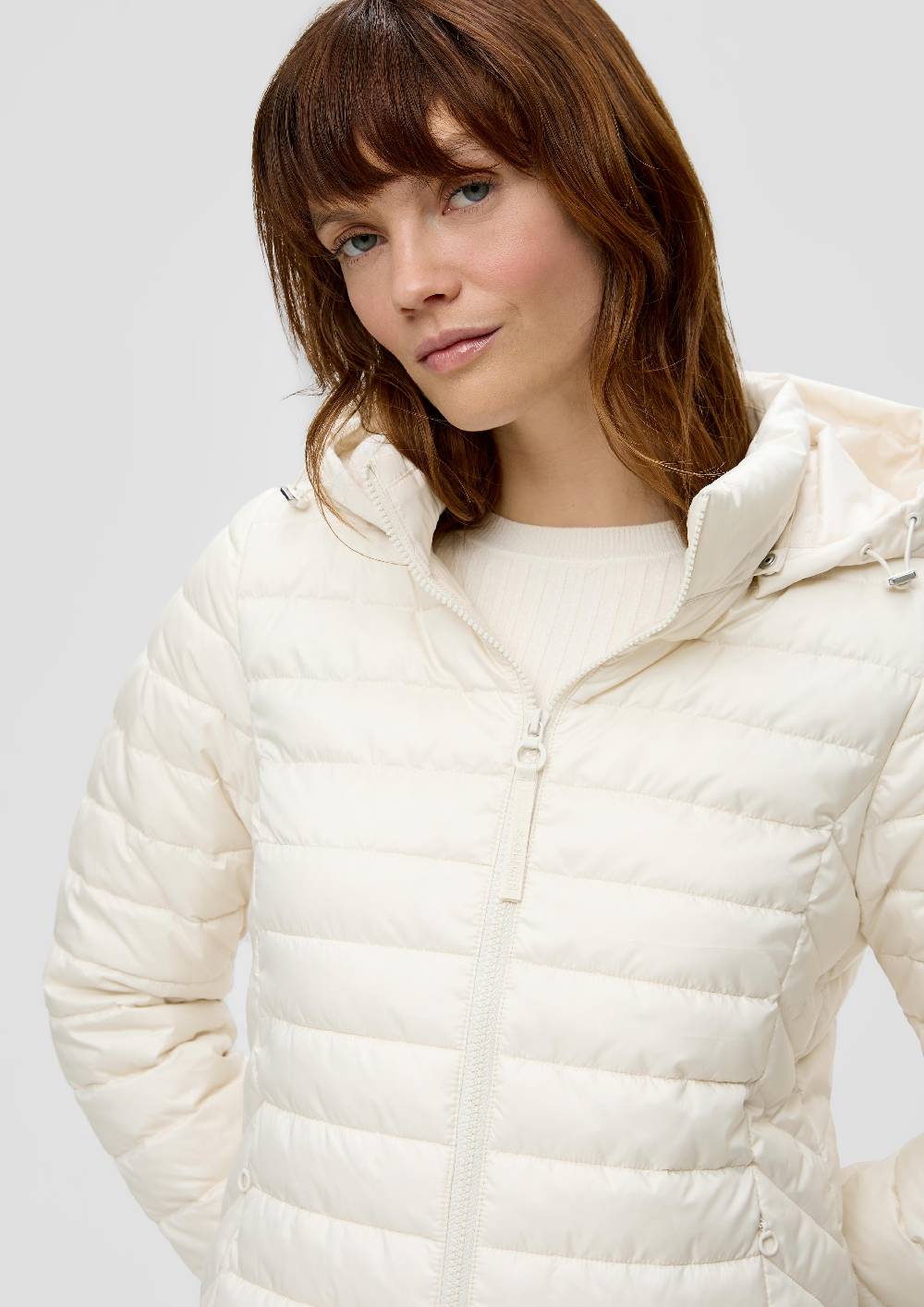 S.Oliver Steppmantel Mit Abnehmbarer Kapuze