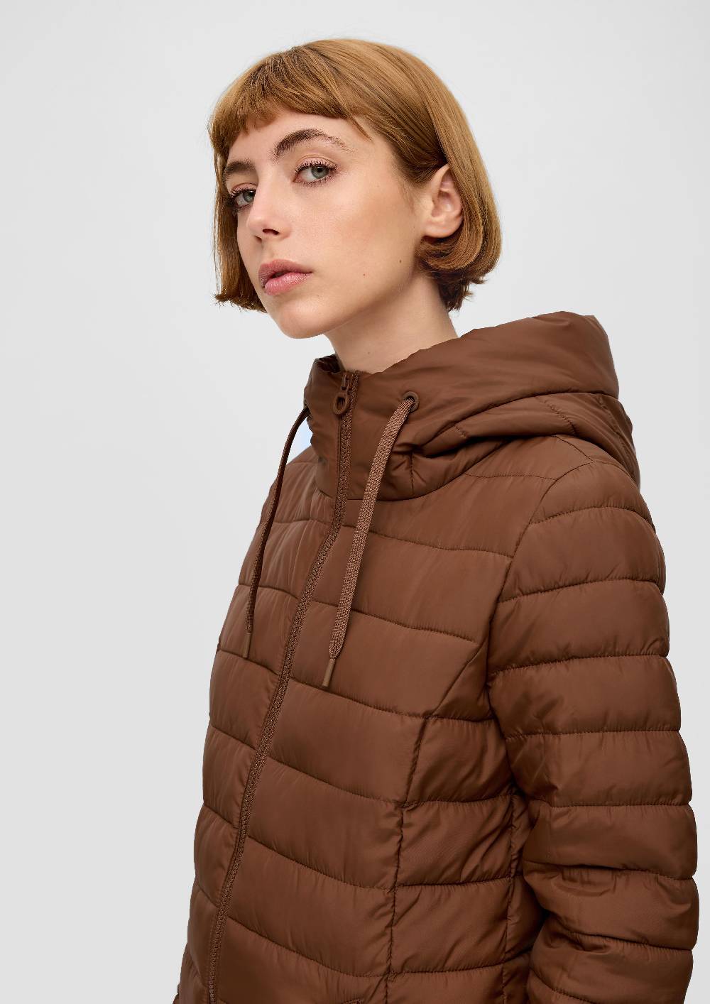 S.Oliver Steppmantel Mit Kapuze