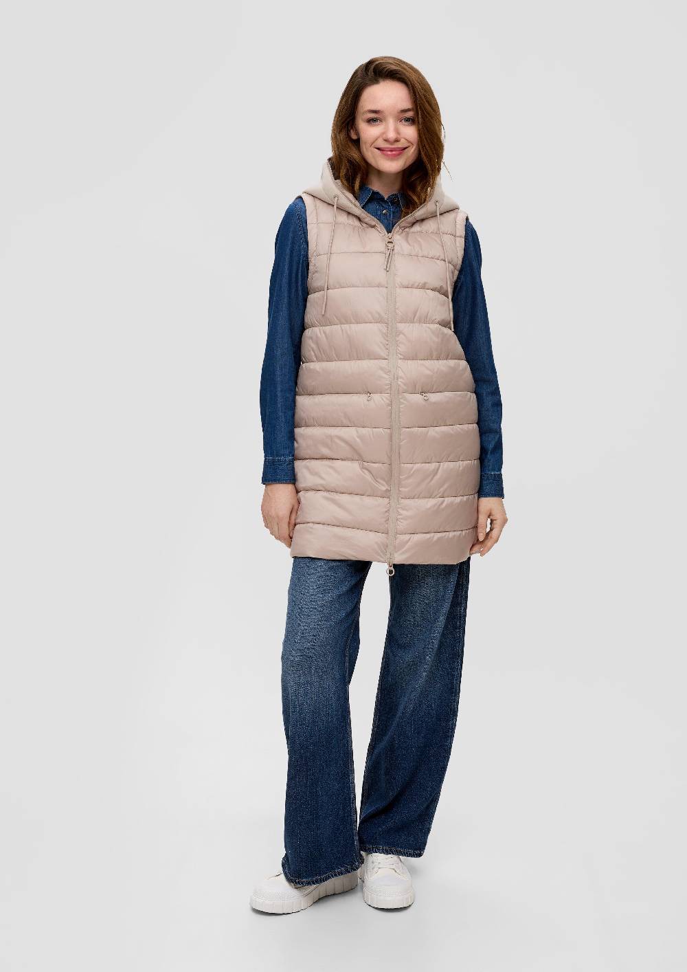 S.Oliver Steppweste Mit Kapuze