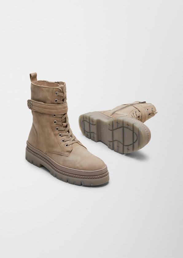 s.Oliver Stiefel aus Echtleder