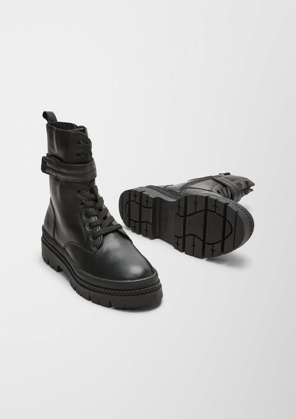 s.Oliver Stiefel aus Echtleder