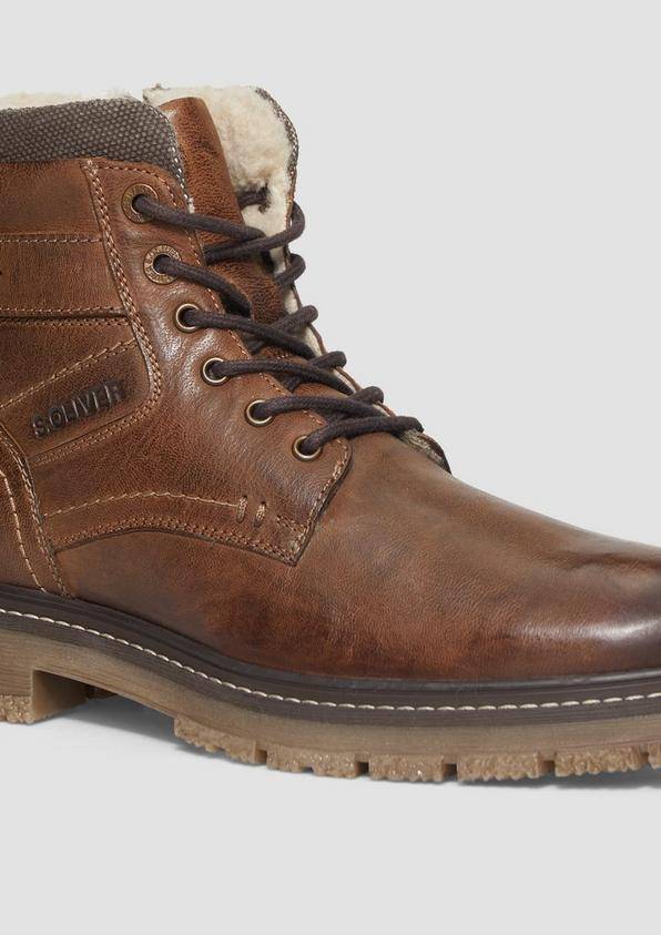 s.Oliver Stiefel aus Leder