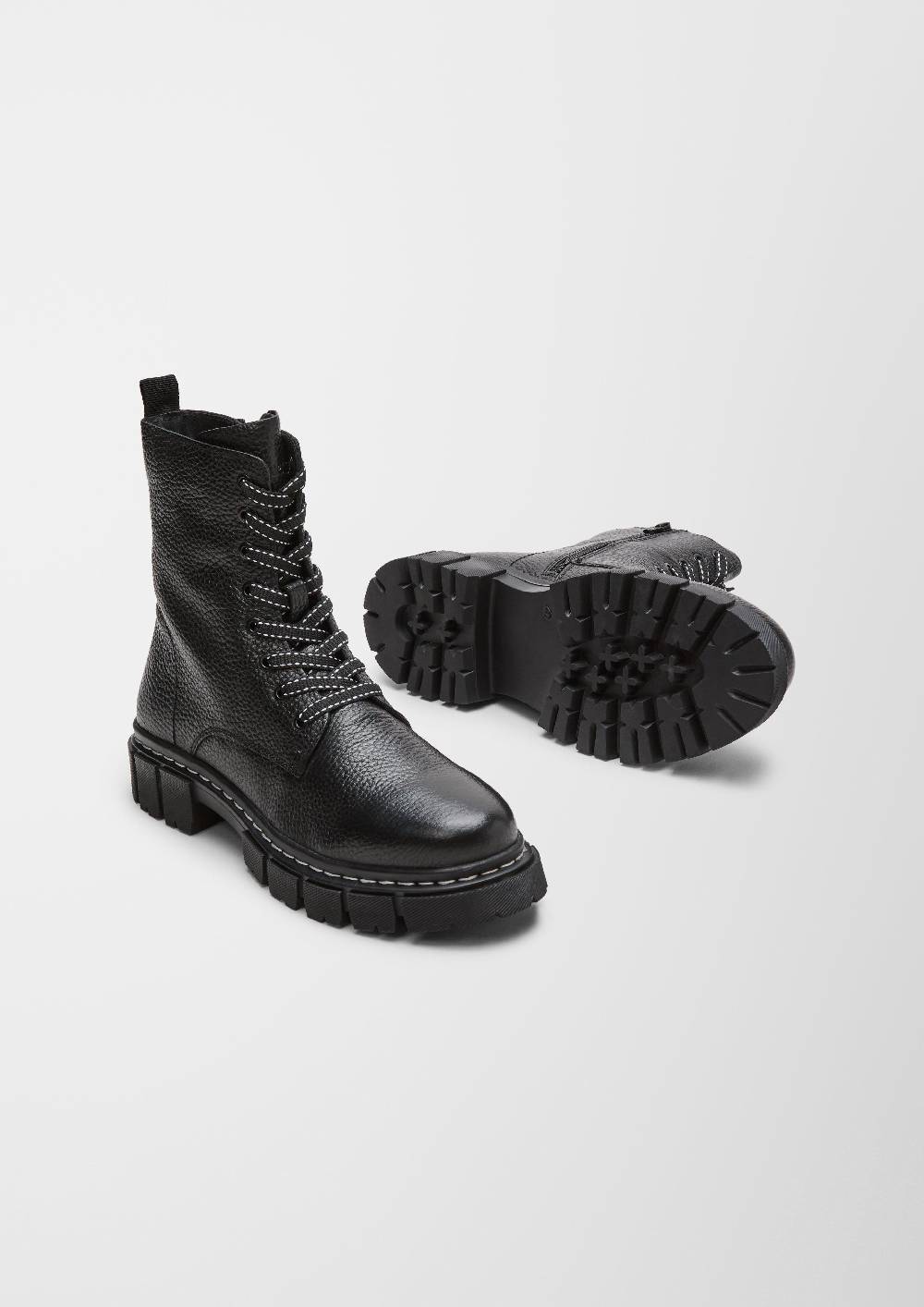 S.Oliver Stiefel Aus Ledermix