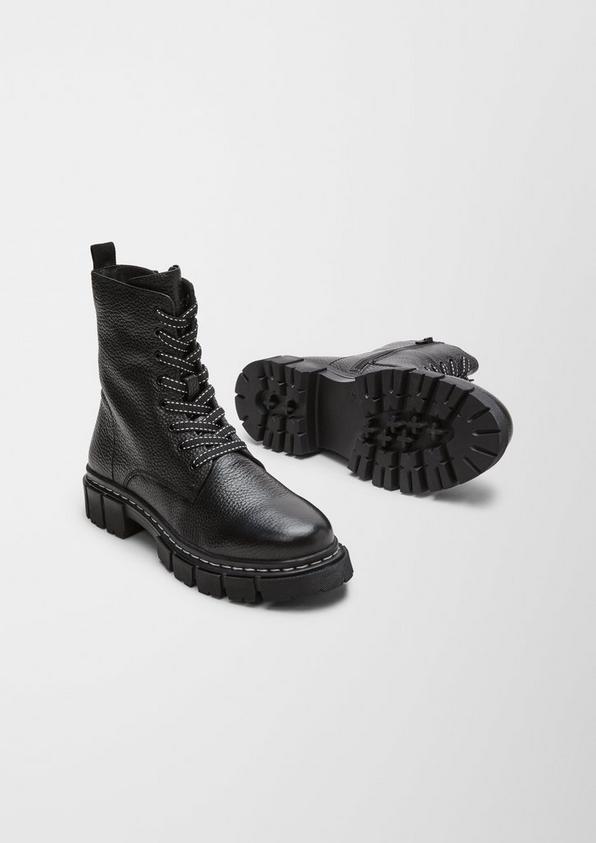 s.Oliver Stiefel aus Ledermix