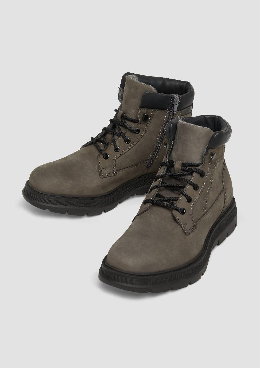 S.Oliver Stiefel Aus Rindsleder